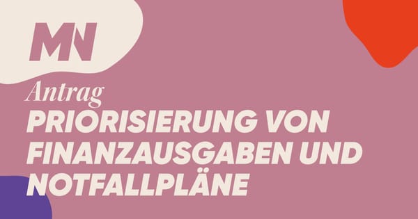 Priorisierung von Finanzausgaben und Notfallpläne